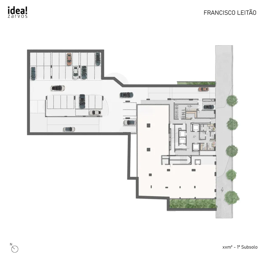 Planta 1º Subsolo 1º Subsolo